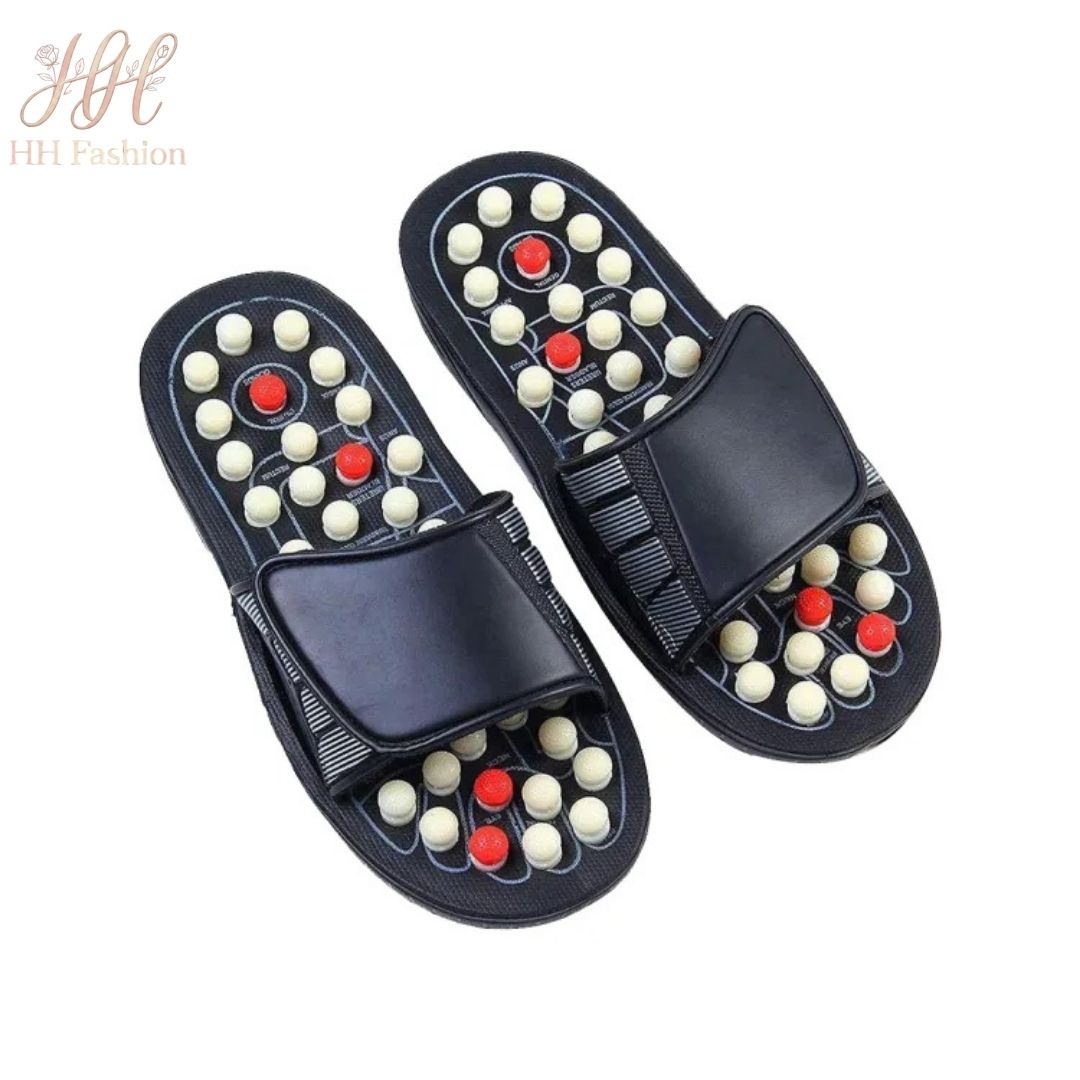  Acupressure Massaging Slippers - Sole Pressure Points Close Up