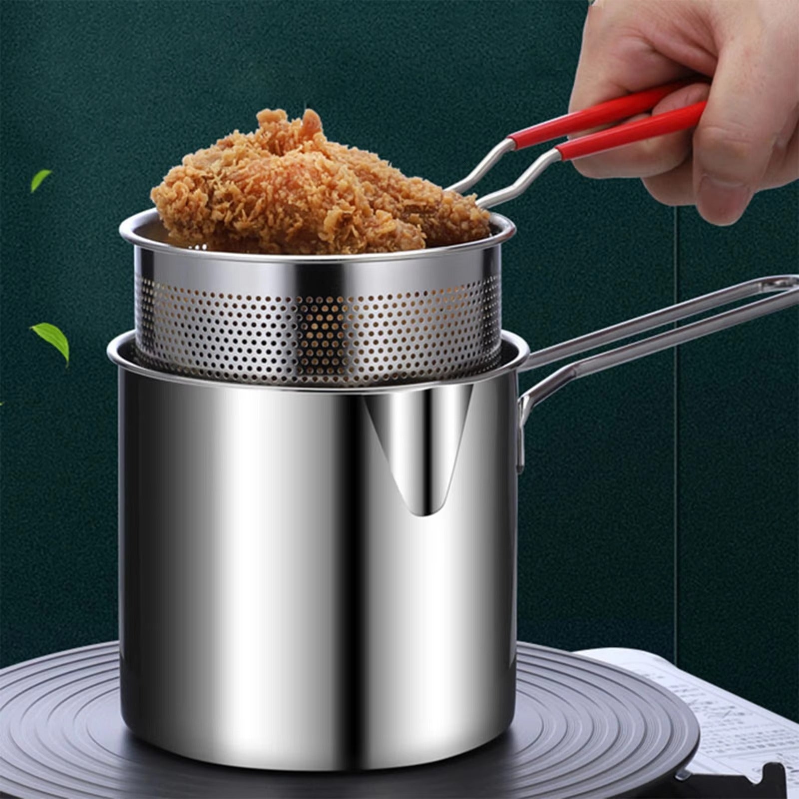 Durable quality fry pot for everyday cooking