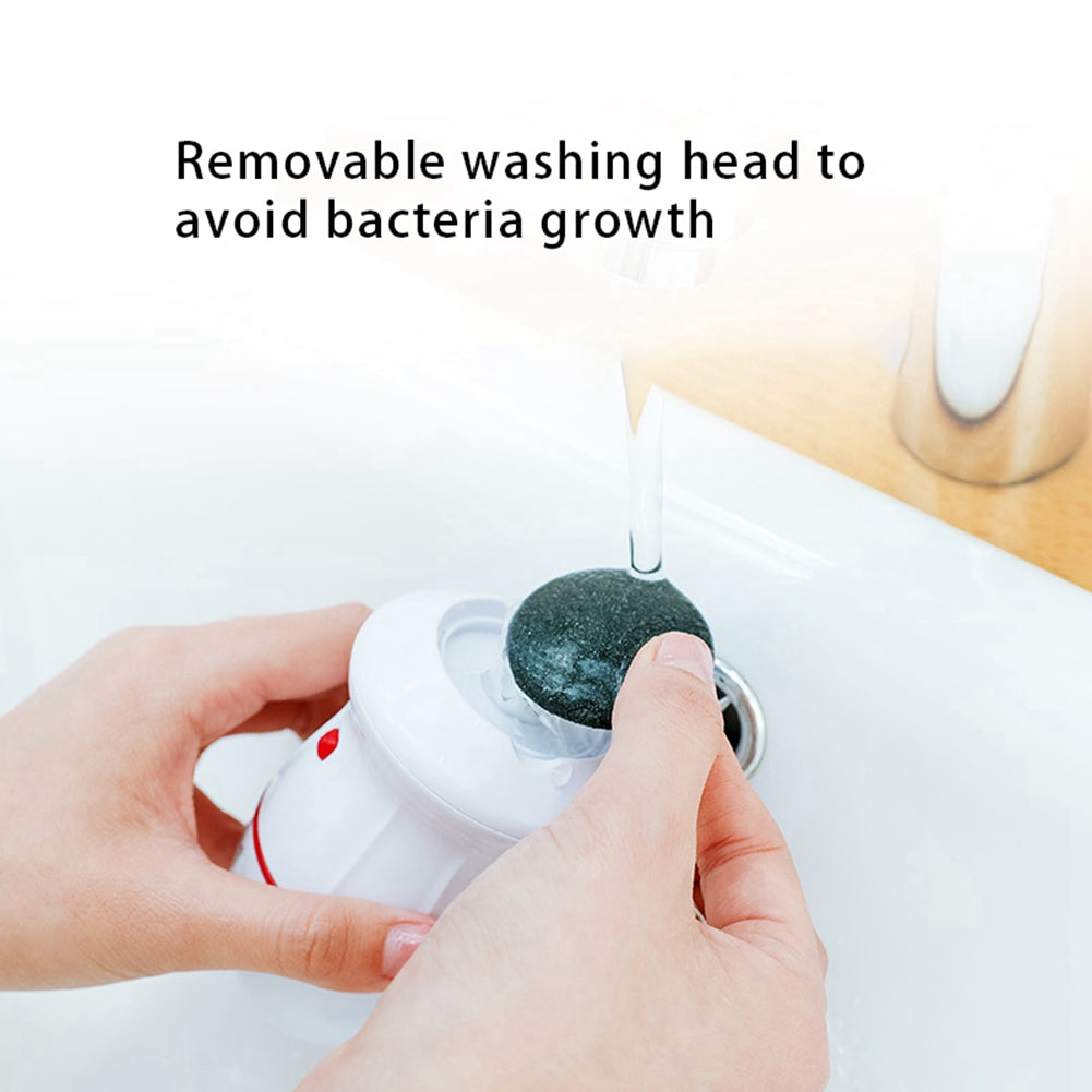 Electric Foot Vacuum Callus Remover in Use - Removing Dead Skin