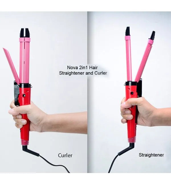 Nova 2-in-1 Styling Tool - Portable and Lightweight Design