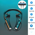 Universal wireless Bluetooth neckband earphones in random color