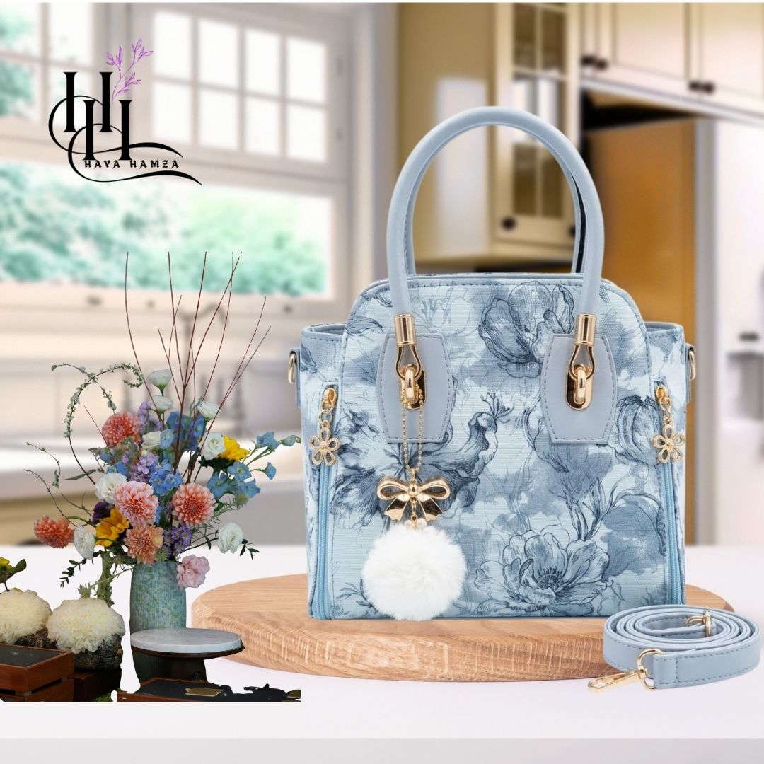 Floral Print Ladies Handbag