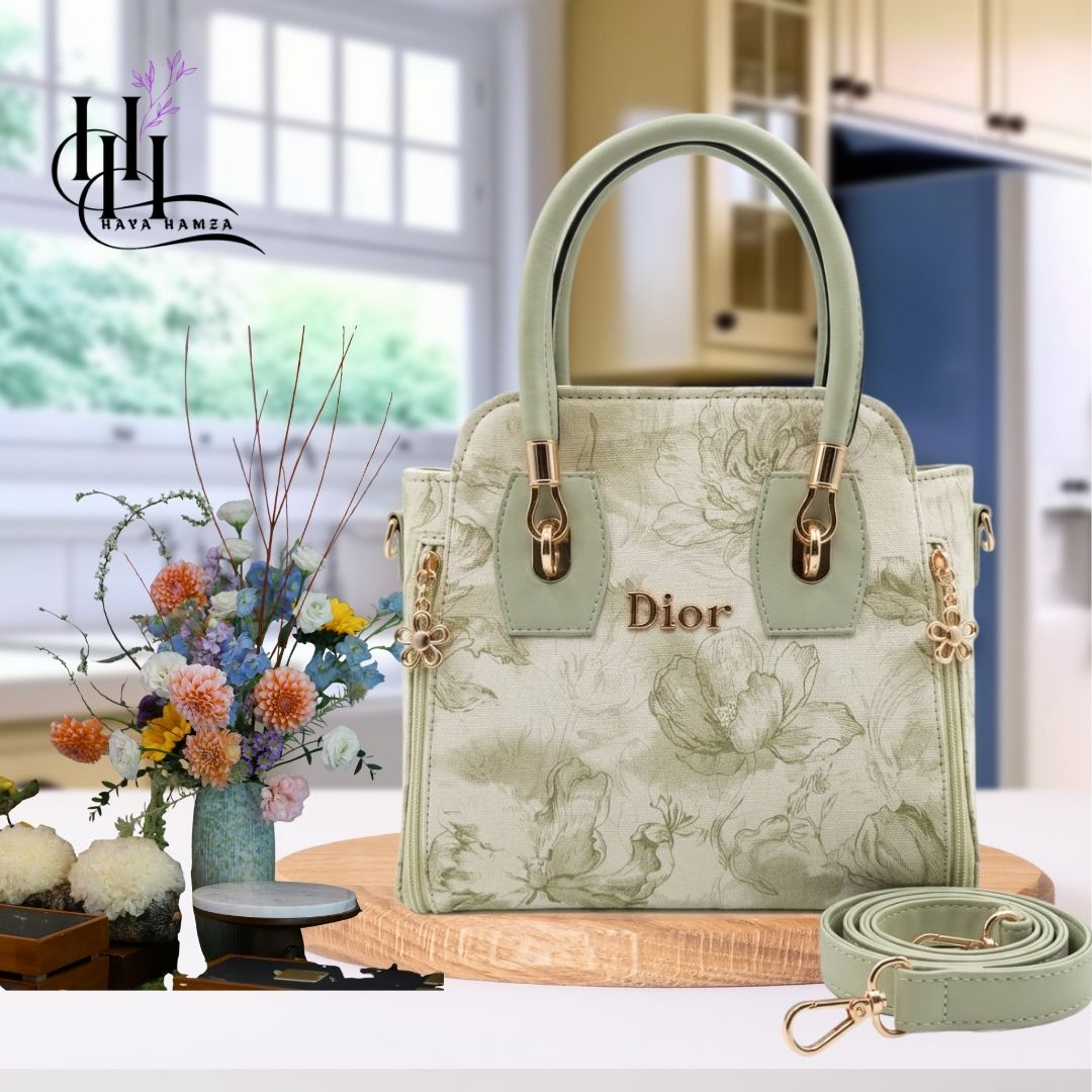 Floral Print Ladies Handbag