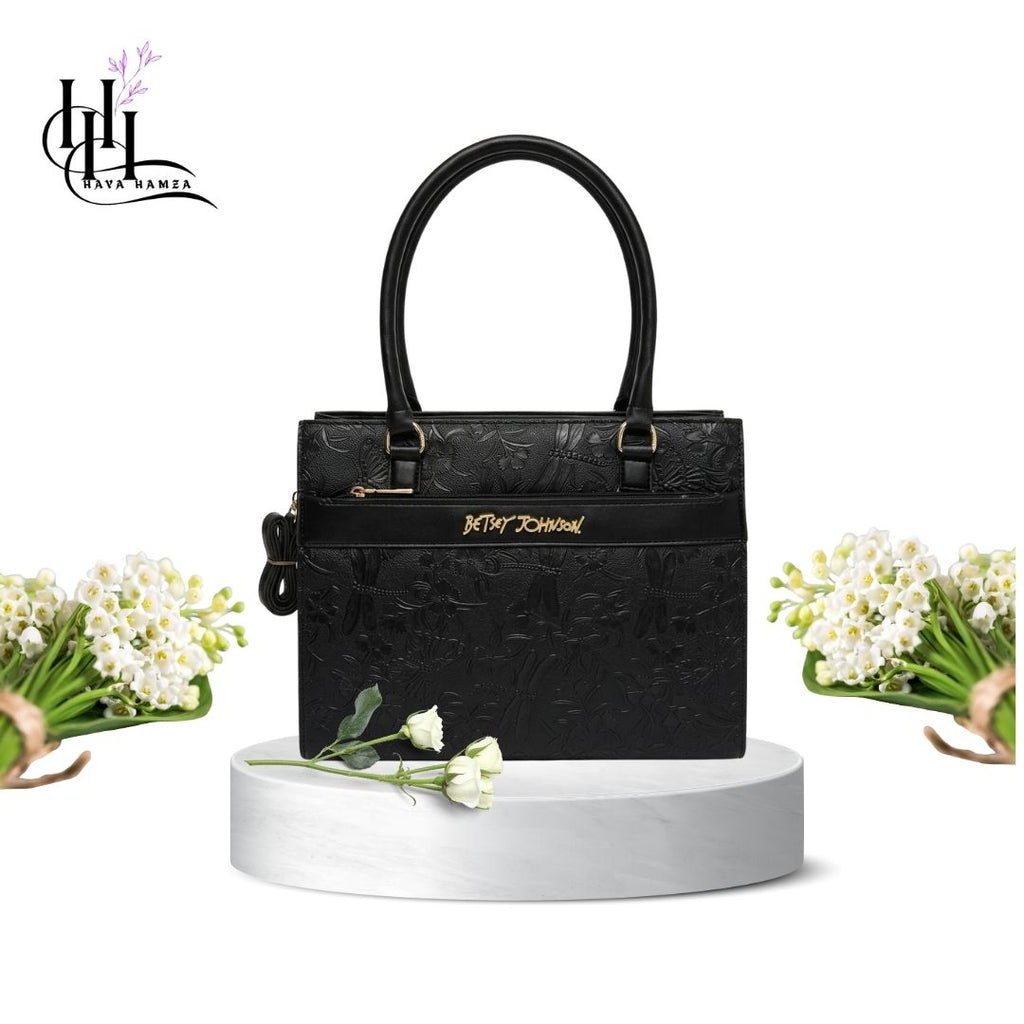 Betsey Johnson Embossed Leather Tote Bags