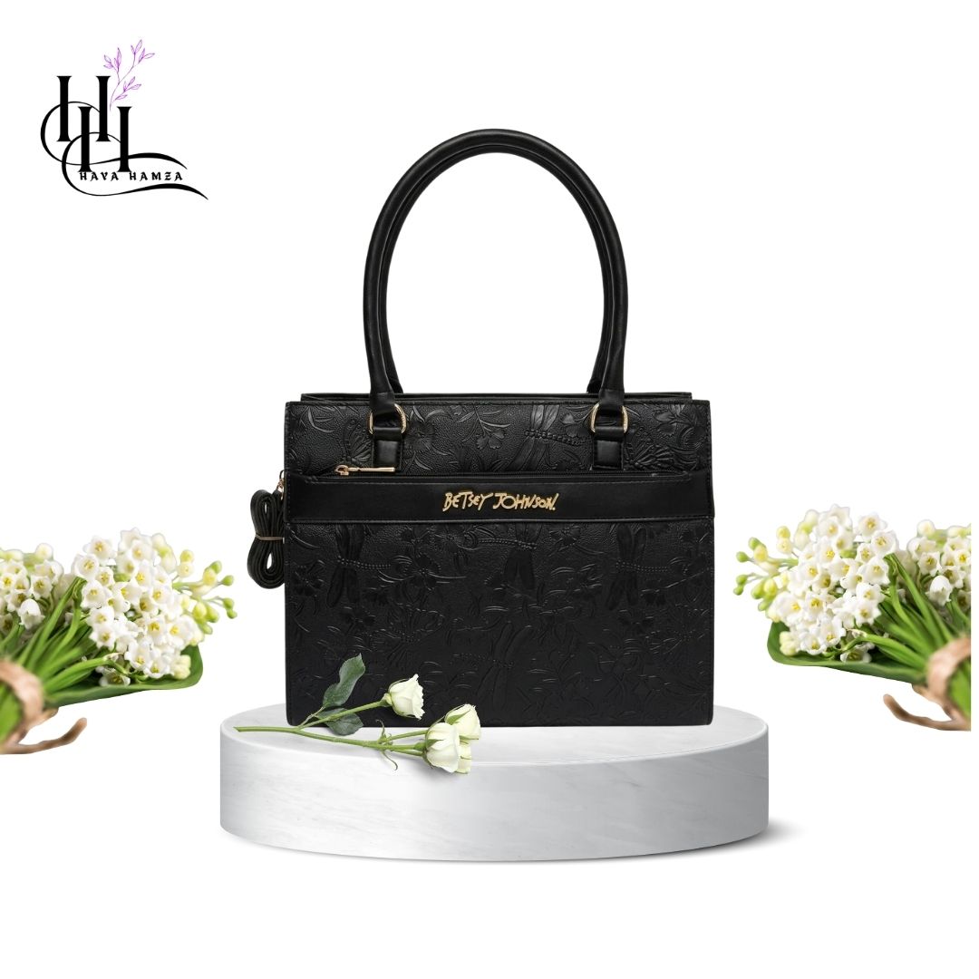 Betsey Johnson Embossed Leather Tote Bags